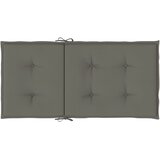  Jastuci za stolice 4 kom prošarano tamnosiva 100x50x4cm tkanina | shoptok.hr