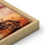  Slika - Volcanic Abstraction (1 Part) Wide 120x80 U prirodnom drvenom okviru | shoptok.hr
