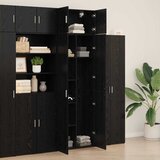 Ormarić za pohranu 3 pcs Crni hrast | shoptok.hr
