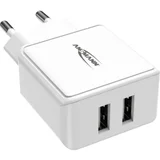 HomeCharger HC212 1001-0114 USB punjač utičnica Izlazna struja maks. 2400 mA 2 x ženski konektor USB 2.0 tipa a