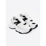 Shelvt Sneakers with a thick sole white | Shoptok.si