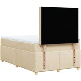  Krevet box spring s madracem krem 120 x 190 cm od tkanine | shoptok.hr