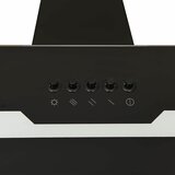  Zidna napa 60 cm od čelika i kaljenog stakla crna | shoptok.hr
