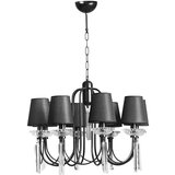 Opviq kontes 8751-4 black chandelier | ePonuda.com