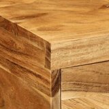 vidaXL Zidni TV ormarić 80x30x19 cm puno drvo bagrem | shoptok.hr