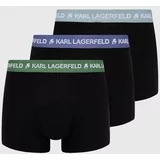 Karl Lagerfeld Boksarice 3-pack moški, črna barva