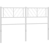  Kovinsko vzglavje belo 135 cm, (20934026) | Shoptok.si