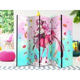 Artgeist PARAVAN 225/172/3 cm turkizna, pink | Shoptok.si