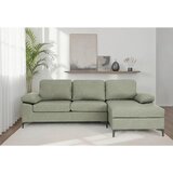 MID.YOU sedežna garnitura, videz usnja zelena | Shoptok.si