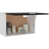 Viseći ormarić crni 60 x 31 x 40 cm od konstruiranog drva | shoptok.hr