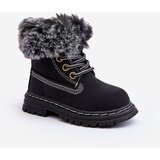 Boto Children's Trapper Boots with Zip and Faux Fur Black Gerande | ePonuda.com