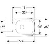 Geberit wc šolja selnova square podna rimless b/s 501.564.01.7 | Eponuda.com