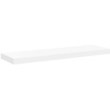  Plutajuće zidne police 2 kom bijele 80 x 23,5 x 3,8 cm MDF | shoptok.hr