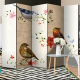 Artgeist Paravan Bird Song Ii, 5-Delni, Dvostranski | Shoptok.si