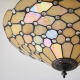 Endon 70242 - plafonsko svetlo tiffany pearl 2xE27/60W/230V, prečnik 37 cm | Eponuda.com