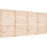  Zidno uzglavlje 186x3x91,5 cm od masivne borovine | shoptok.hr