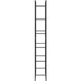  Stalak za drva crni 50x30x209 cm čelik | shoptok.hr