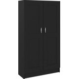 Ormarić za knjige crni 82,5 x 30,5 x 150 cm konstruirano drvo | Eponuda.com
