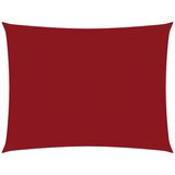vidaXL Senčno jadro oksford blago pravokotno 3,5x4,5 m rdeče, (20965266) | Shoptok.si