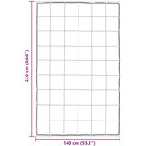 Zimska pokrivača Srebrno 140 x 220 cm Saten i mikrovlakna | shoptok.hr