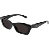 Alexander Mcqueen AM0474S 001 ONE SIZE (52) Črna/Siva Cene