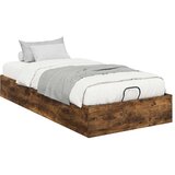  Otoman krevet Dimljeni hrast 193 x 120 x 25 cm Iverica | shoptok.hr