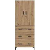 Highboard Umjetnički hrast 69,5 x 34 x 180 cm Konstruirano drvo | shoptok.hr