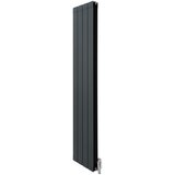 Monster aluminijasti radiator in ventili - 1800 mm x 315 mm - antracitno siva, (21569764) Cene