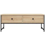  Stolić za kavu boja hrasta 101x49x39,5 cm konstruirano drvo | shoptok.hr