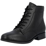 Rieker Gležnarji z vezalkami črna | Shoptok.si
