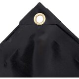 vidaXL Zaščitna ponjava 650 g/m² 1,5x6 m črna | Shoptok.si