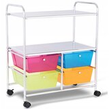 Costway Organizator s predali na kolesih, (5000231821) | Shoptok.si