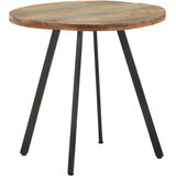  Blagovaonski stol 80 cm od masivnog obnovljenog drva | shoptok.hr