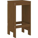 9-dijelni vrtni barski set boja meda od masivne borovine | shoptok.hr