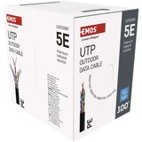 Kabel CAT5E UTP, outdoor, 100M 100/1 | Shoptok.si