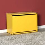 HANAH HOME SHC-110-HH-1 yellow shoe cabinet cene
