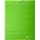 MAPA z elastiko pvc office OFFICE - ZELENA Z VZORCEM | Shoptok.si