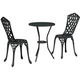 Bistro set za vrt 3 pcs Aluminij | shoptok.hr