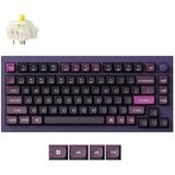 KEYCHRON Q1 Max QMK/VIA Brezžična Mehanska Tipkovnica, Bluetooth / 2.4 GHz, Banana Tactile Switch, US Layout, Q1M-V4, (21733272) Cene