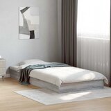  Okvir kreveta za pod Siva Sonoma 80 x 200 cm Konstruirano drvo | Shoptok.si