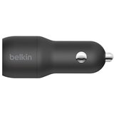 Belkin Dual USB-A Car Charger with A-LTG CCD001bt1MBK Cijene