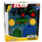  Agricultural Set Tractor with Bale Grabber Agricultural Trailer Hay 1:24 | Shoptok.si