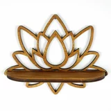 Kalune Design Polica v naravni barvi 33 cm Lotus –