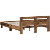  Krevetna konstrukcija Staro drvo 135 x 190 cm Konstruirano drvo | shoptok.hr