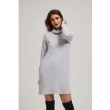 Marisse Gray Turtleneck Dress | shoptok.hr