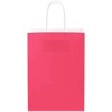  Papirnate vrećice 250 kom s ručkama ružičaste 15x8x21 cm | shoptok.hr