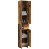  Kupaonski ormar Staro drvo 30 x 33 x 190 cm Konstruirano drvo | shoptok.hr