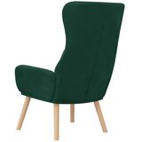  Stolica za opuštanje tamnozelena baršunasta | shoptok.hr