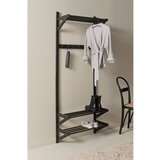Jotex Crni set za hodnik od masivnog bora 75x190x32 cm Cole – | shoptok.hr