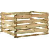 vidaXL Vrtni kompostnik iz letvic 120x120x70 cm impregnirana borovina Cene